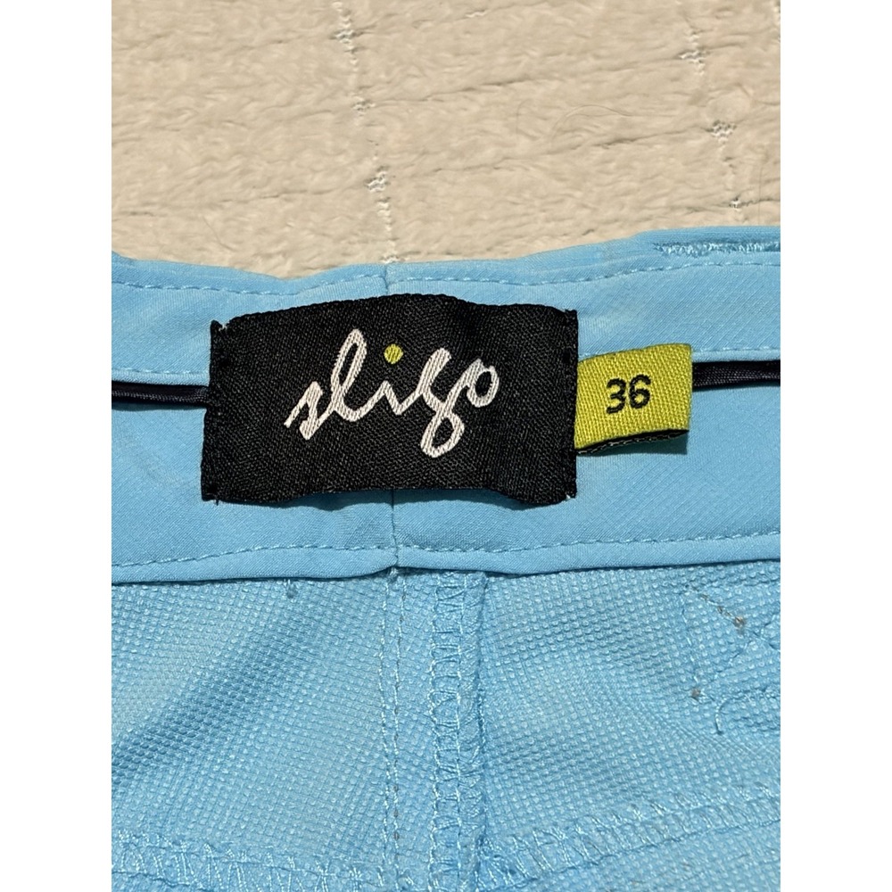 Sligo‎ Golf Pants 36 Blue Teal Mens Outdoor Activewear Sport - Picture 4 of 9